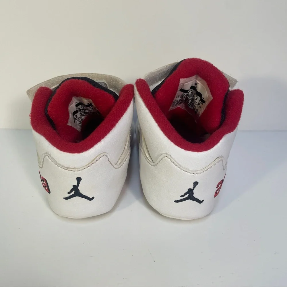Air Jordan Retro V 5 Fire Red Black Tongue 2013 55249-120 Toddler 3C No Box